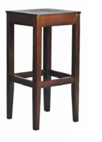 Barhocker ohne rückenlehne im farbton „wenge“ Zertifiziert