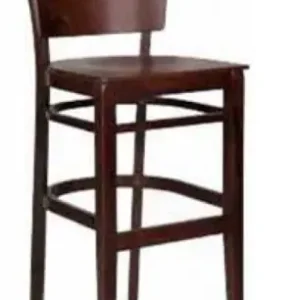 Super-Preis Edler barhocker aus buchenholz im farbton "wenge"