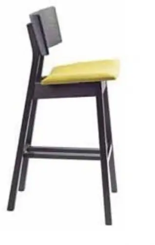 Barhocker aus buchenholz in schwarz Kracherpreis