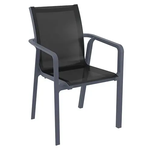 Sonderaktion Aluminium Sessel "Lace" in grau