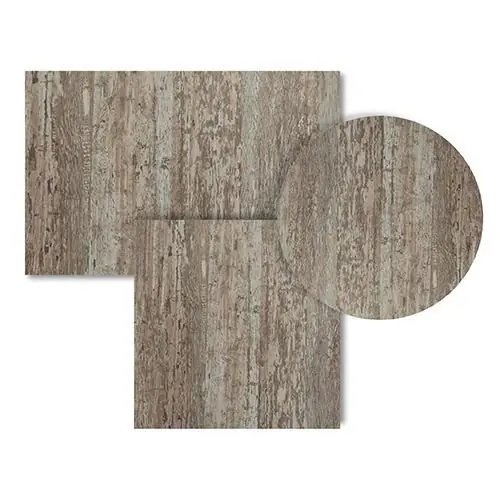 Solange Der Vorrat Reicht HPL Tischplatte "Enfiber Frontier Grey" Ø60cm 12mm Dicke