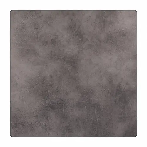 HPL- Tischplatte ,,Zement“ in Steinoptik 69x69 cm, dicke 12mm Echt