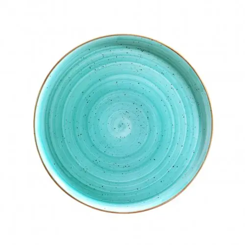 Letzte Chance Pizza Teller "Bonna Aura Aqua" 32 cm 6 set