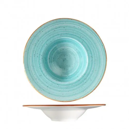 Pasta Teller "Bonna Aura Aqua" 28 cm 6 set Preisknaller