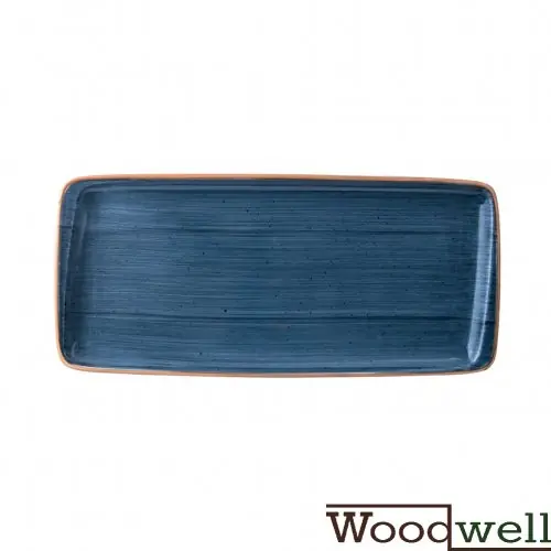 Preisknaller Rechteckiger Teller "Bonna Aura Dusk" 34x16 cm 12 set