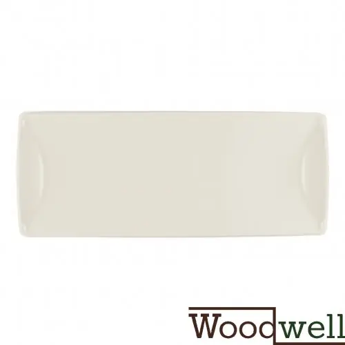 Servierteller "Bonna Blanc" 39x16 cm 6set Knallerangebot