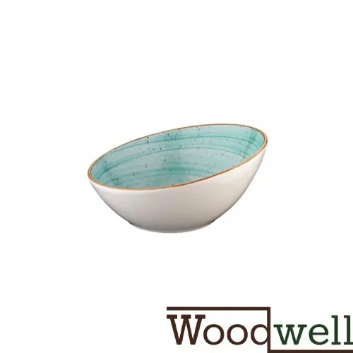 Abverkauf Bowl Teller "Bonna Aura Aqua" 18 cm 6 set