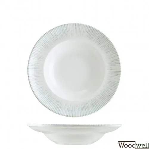 Top-Seller Pastateller "Bonna Iris" 27cm-450cc 6 Set in weiß