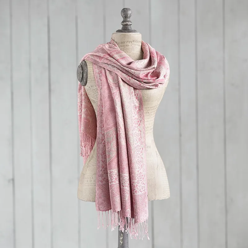 Billig Schal Rose