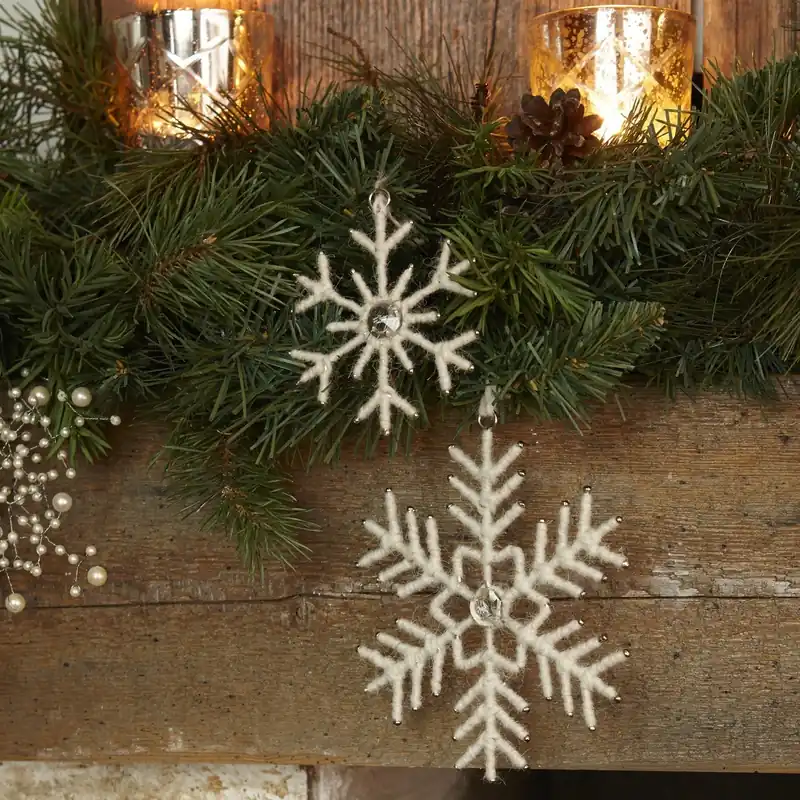 Angebot Weihnachtsschmuck 2er Set Crystal