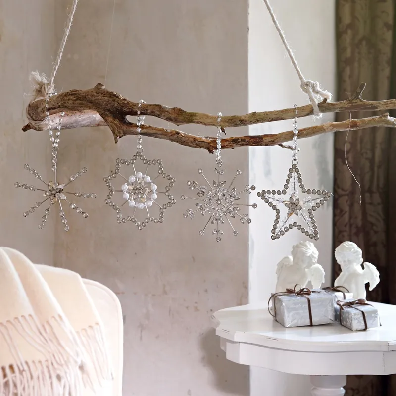 Aktuell Weihnachtsschmuck 4er Set Pierette