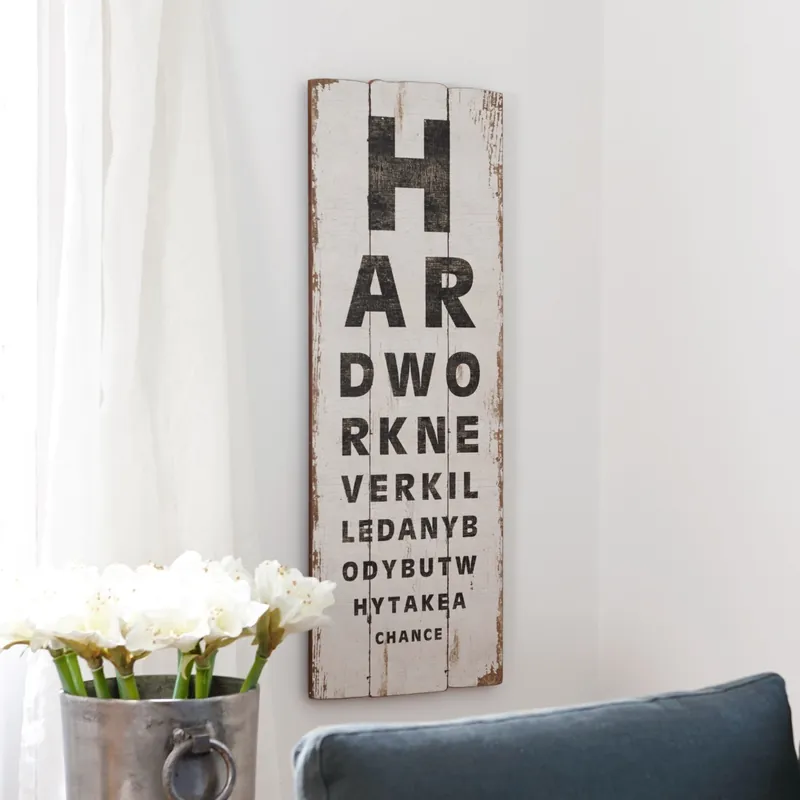 Rabatt Dekoboard Credo