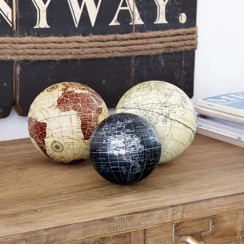 Deko-Kugeln 3er Set World Heißes Angebot