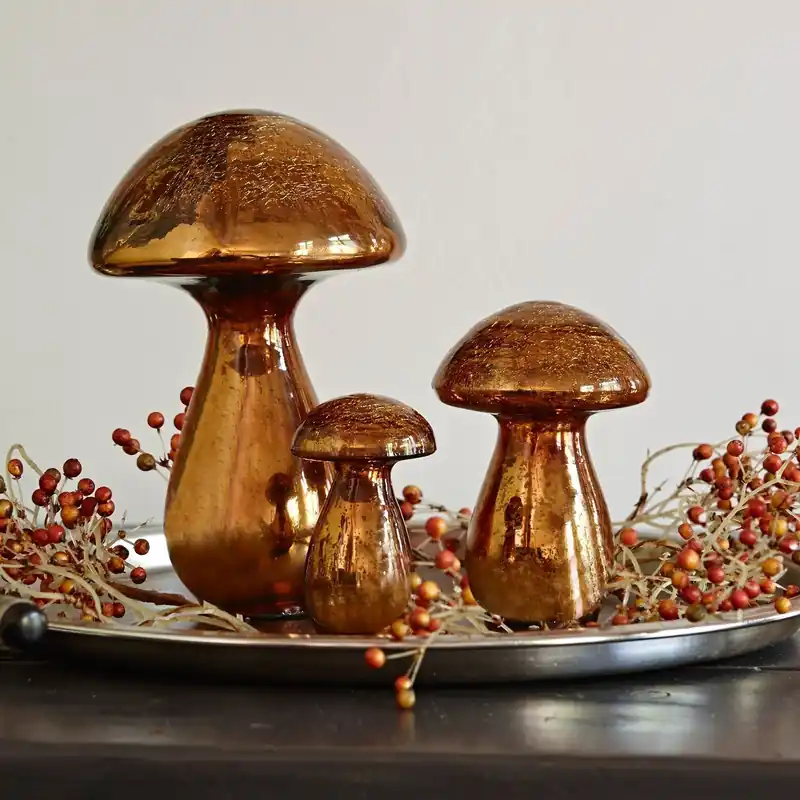 Mega-Angebot Deko-Pilze 3er Set Mushrooms