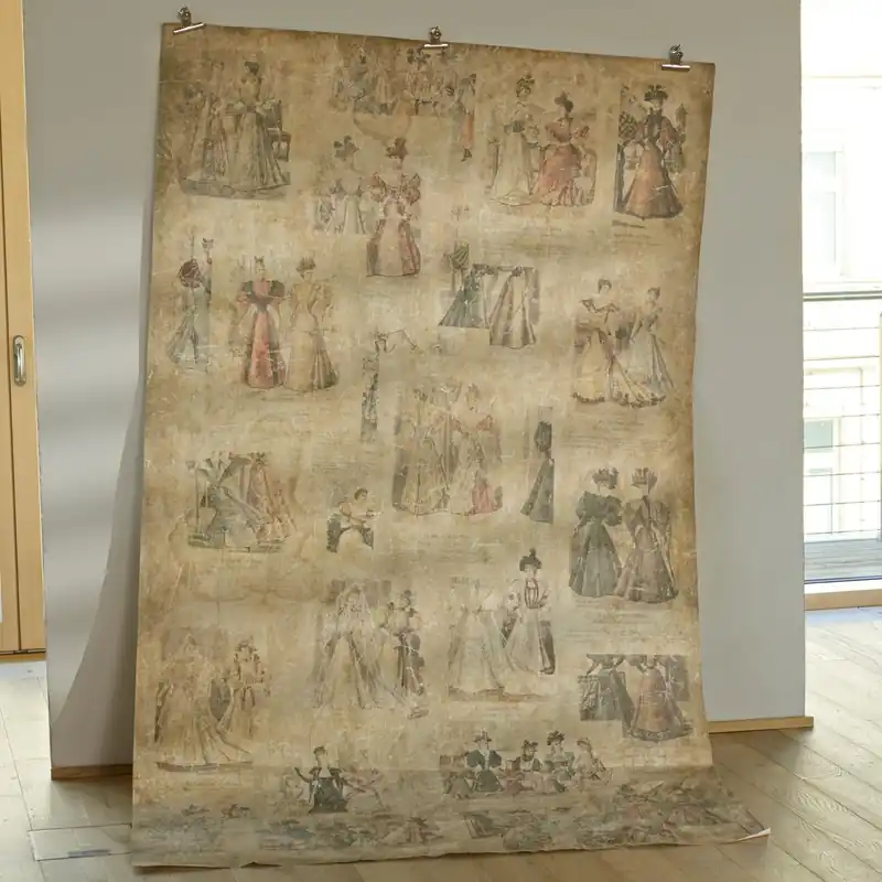 Markenware Tapete Historie