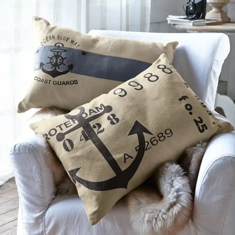 Knallerangebot Kissenhülle 2er Set Nautico