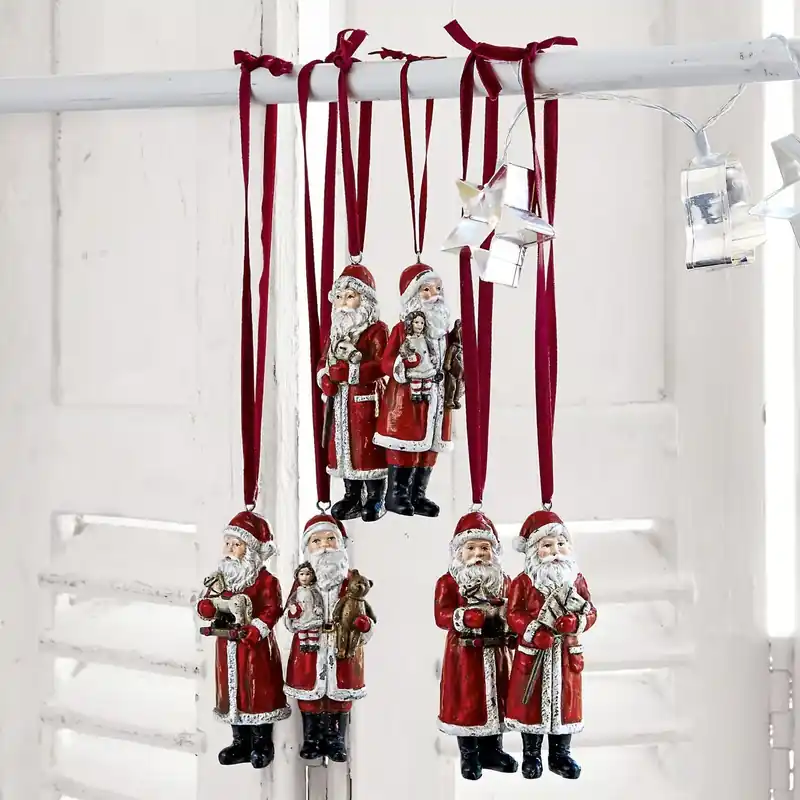 Preiswert Weihnachtsmann 6er Set Corvin