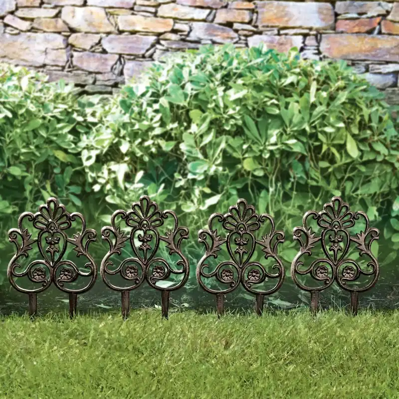Garten-Ornament 4er Set Rouet Billig