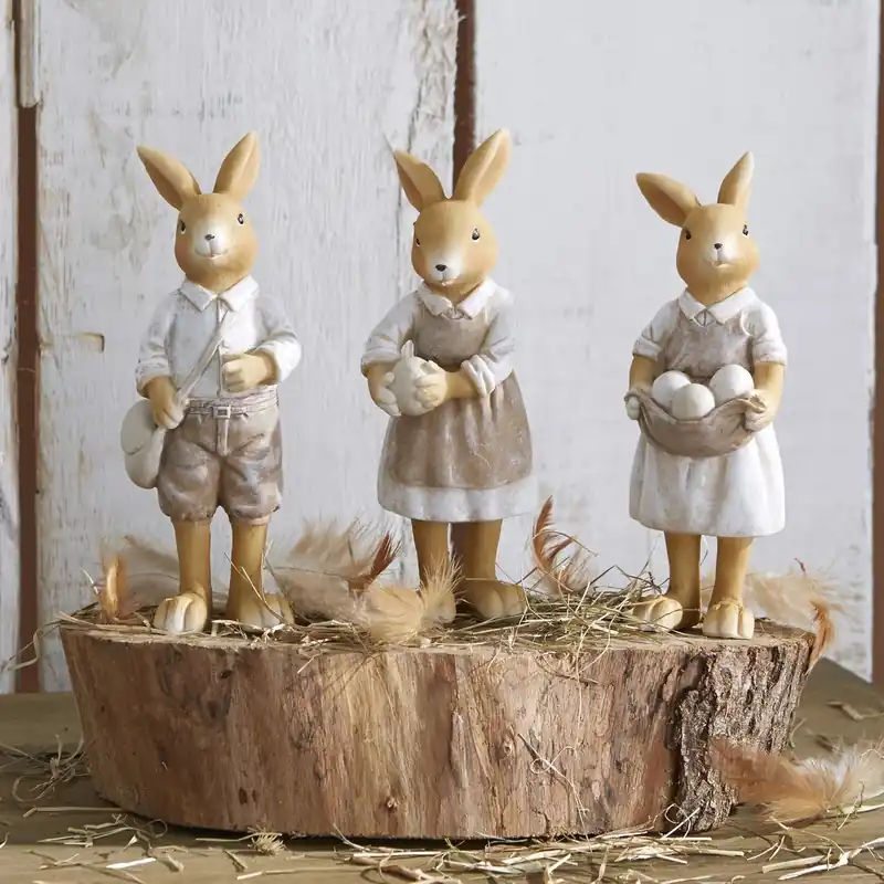 Deko-Hase 3er Set Trills Expressversand