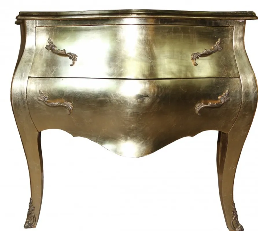 Solange Der Vorrat Reicht Casa Padrino Barock Kommode Gold 100cm Antik Stil