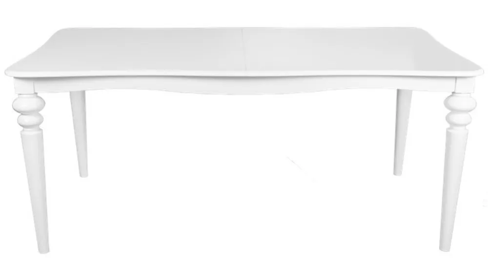 Online Kaufen Casa Padrino Barock Esstisch Weiss ausziehbar 180 - 230 cm - Tisch