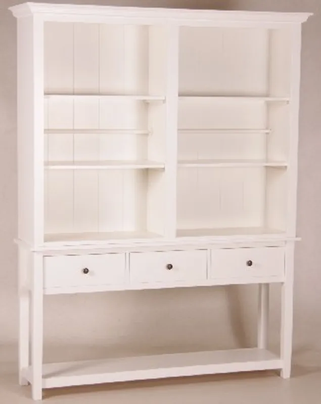 Schneller Versand Casa Padrino Shabby Chic Landhaus Stil Schrank Buffetschrank Weiß B 158 x H 202 cm - Schrank Esszimmer