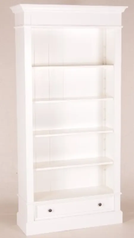 Jetzt Bestellen Casa Padrino Shabby Chic Landhaus Stil Schrank Bücherschrank Weiß B 100 H 200 cm- Schrank