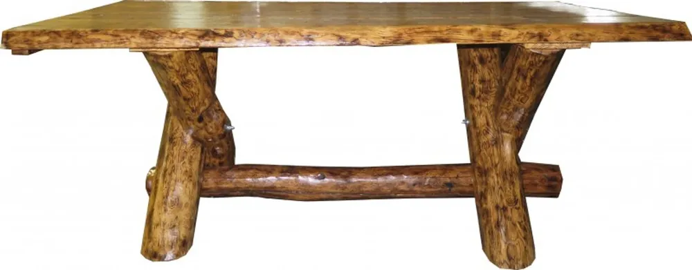 Casa Padrino Massivholz Esstisch Eiche ca 200 x 105 cm - Gasthaus Tisch Speisetisch Ritter Tisch - Restaurant Möbel - schwere Ausführung Garantierte Lieferung