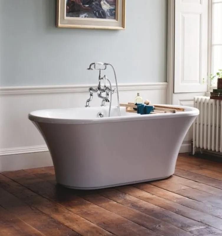 Casa Padrino Badewanne freistehend 1700mm BBri - Freistehende Retro Antik Badewanne Neu