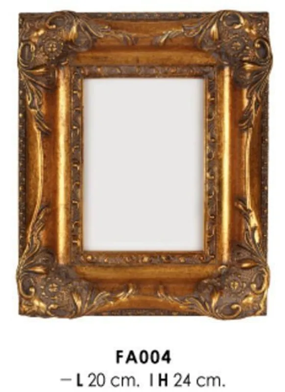 Heißes Angebot Casa Padrino Barock Bilderrahmen Gold Antik Stil 24 x 20 cm - Bilder Rahmen Foto Rahmen Jugendstil Antik Stil Mod AX23