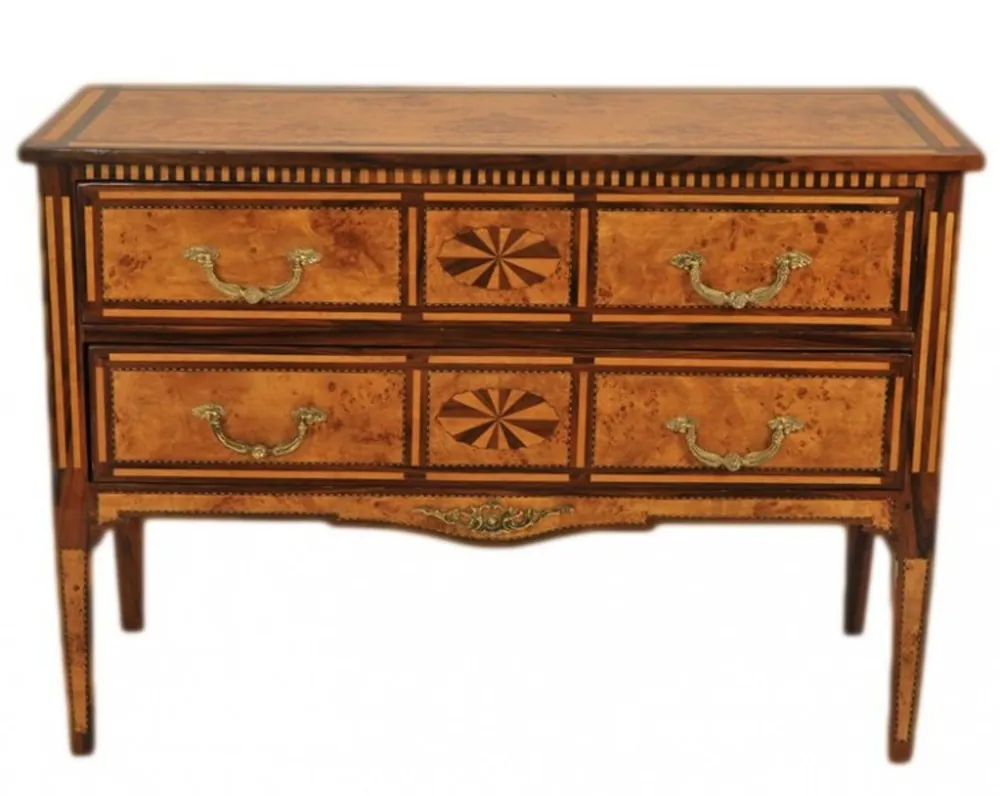 Französische Empire Kommode Braun von Casa Padrino Angebot