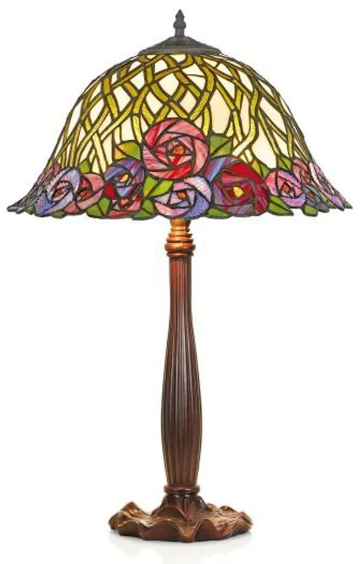 Beliebt Casa Padrino Tiffany Tischleuchte Hockerleuchte Durchmesser 40 cm - Leuchte Lampe