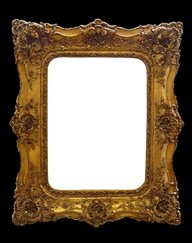Online Kaufen Casa Padrino Barock Wandspiegel Gold mit Doppelrahmen - 120 x 105 cm - Edel & Prunkvoll