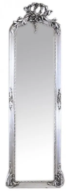 Beliebt Casa Padrino Luxus Barock Wandspiegel Silber 175 x 55 cm - Massiv und Schwer - Antik Stil Spiegel