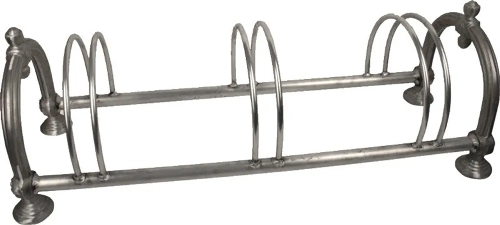 Casa Padrino Nostalgie Fahrradständer aus Gusseisen Metallfarben - Jugendstil Fahrrad Ständer Angebot