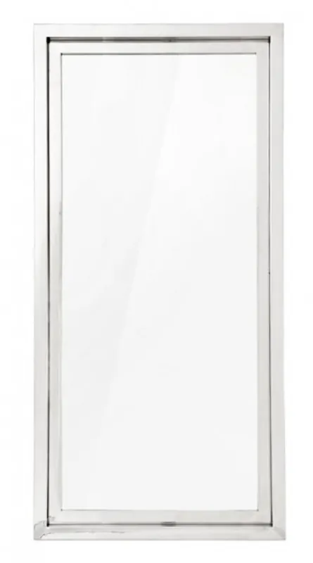 Jetzt Bestellen Casa Padrino Luxus Wandspiegel Edelstahl vernickelt 195 x 95 cm - Luxury Hotel Collection