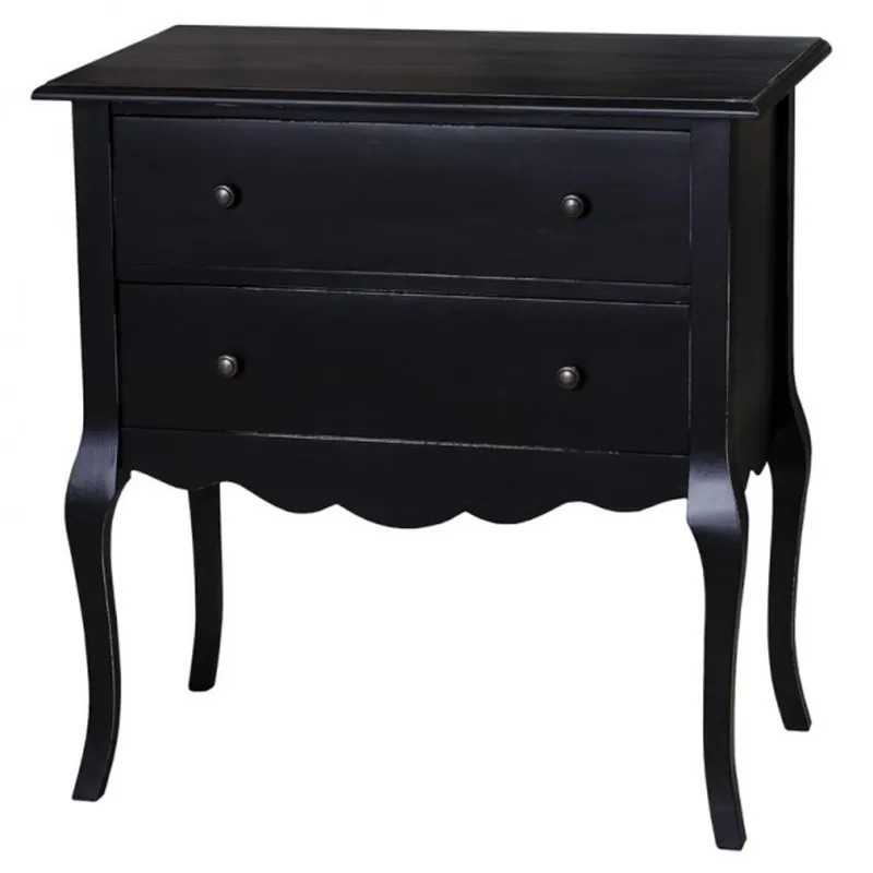 Angebot Casa Padrino Barock Kommode mit 2 Schubladen 80 cm - Jugendstil Landhaus Stil Möbel