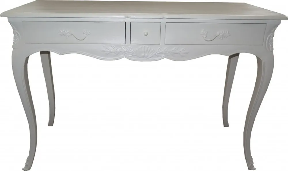 Jetzt Bestellen Casa Padrino Barock Konsolentisch Antik Stil Weiss mit 3 Schubladen 120 cm - Konsole Schrank Kommode