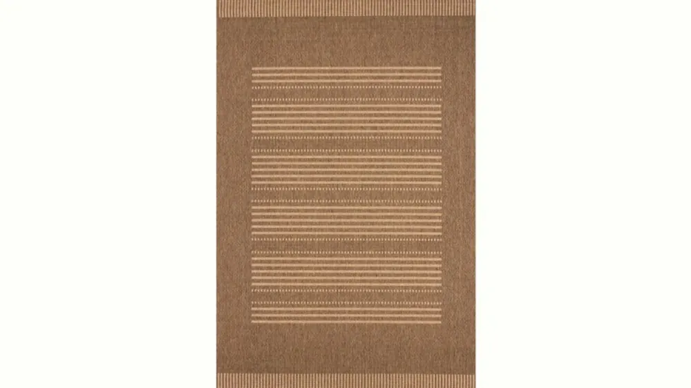 Casa Padrino Teppich Mediterran Braun - Designer Teppich Top-Preis