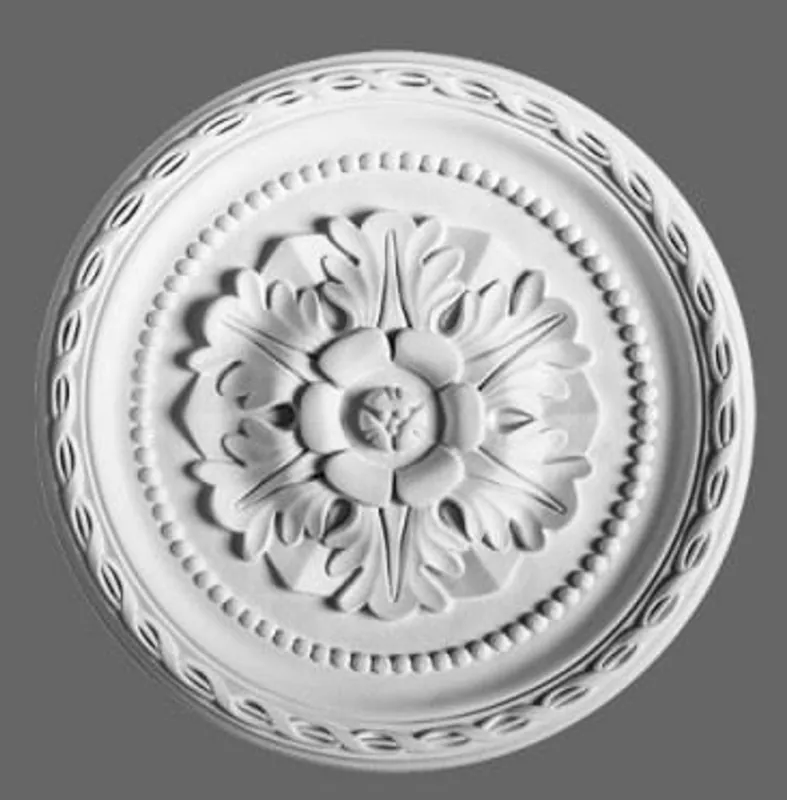 Direkt Vom Hersteller Casa Padrino Stuck Rosette 28 x 28 cm Deckenstuck Deckenrosette Stuckrosette Wandrosette Barock Jugendstil