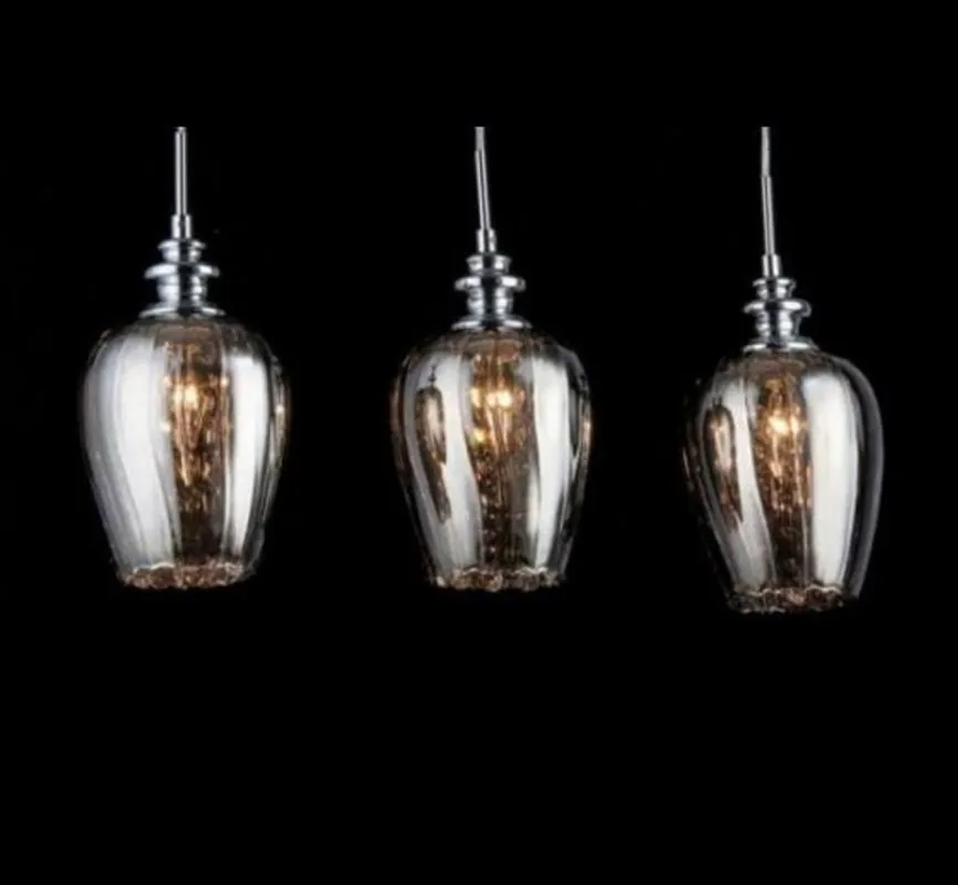 Casa Padrino Jugendstil Kristall Deckenleuchte Nickel 70 x H 100 cm Jugendstil - Deckenlampe Wand Beleuchtung Sonderaktion