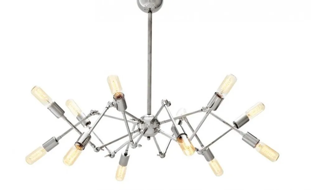 Preiswert Casa Padrino Luxus Leuchte - Luxus Hängeleuchte Nickel Durchmesser 135 H 55 cm