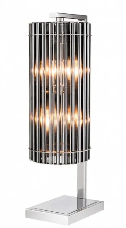 Solange Der Vorrat Reicht Casa Padrino Luxus Tischleuchte Nickel - Luxury Collection
