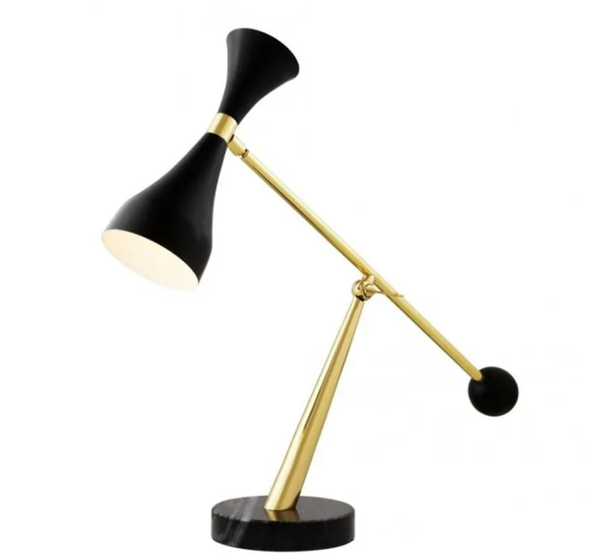 Knallerangebot Casa Padrino Luxus Schreibtischleuchte Messing - Luxus Leuchte