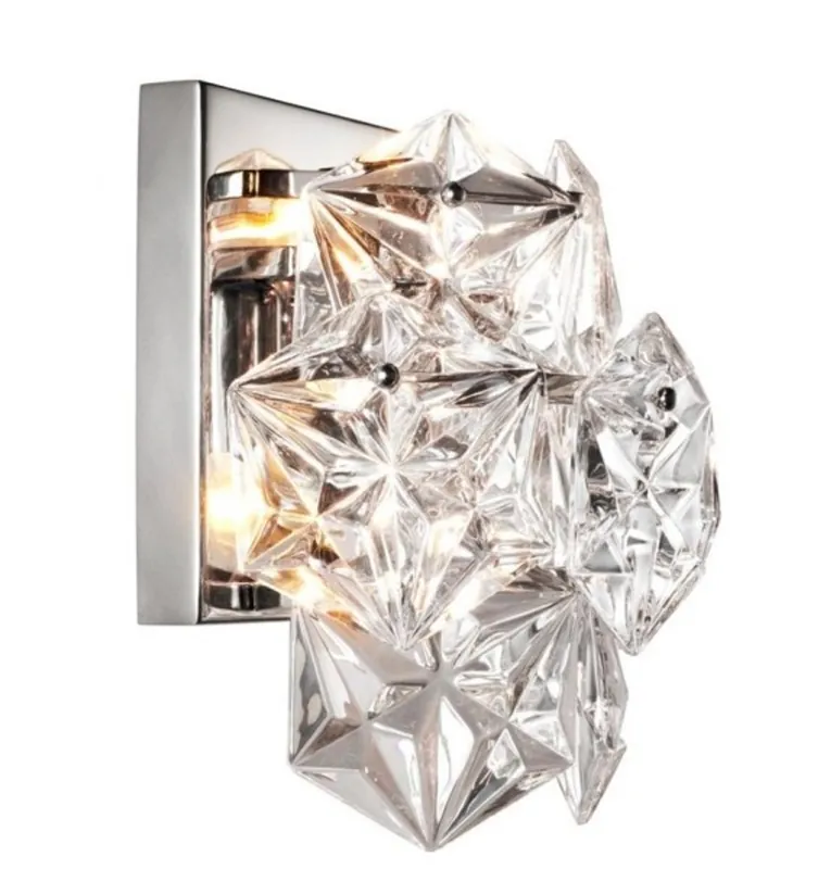 Abverkauf Casa Padrino Luxus Wandleuchte Nickel - Luxury Collection