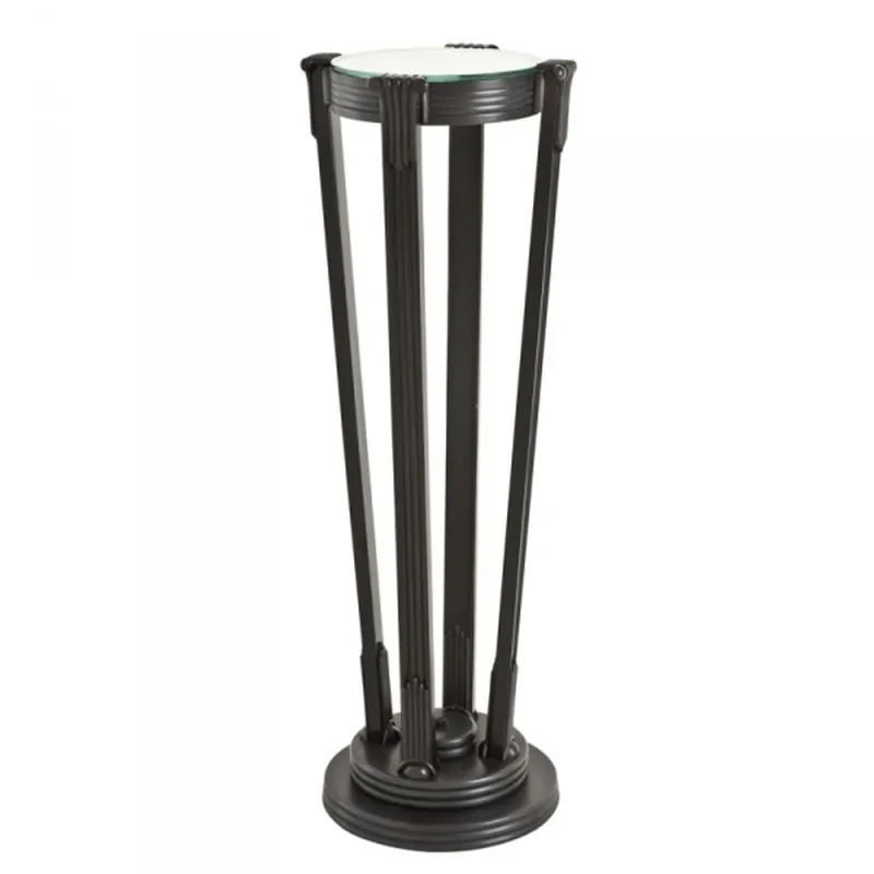 Casa Padrino Luxus Barock Beistelltisch / Säule Messing Vintage Bronze Finish 36 x H 105.5 cm - Tisch Möbel Expressversand