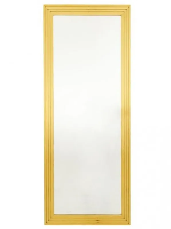 Casa Padrino Designer Luxus Wandspiegel Gold 86 x H 219 cm - Luxury Hotel Collection Sichere Zahlung