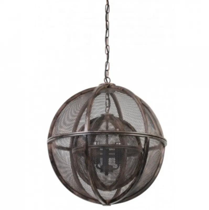 Markenprodukt Casa Padrino Luxus Hängeleuchte Durchmesser 55 cm - Luxus Hotel Restaurant Leuchte