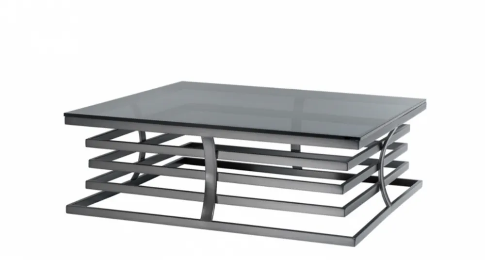 Casa Padrino Art Deco Luxus Designer Couchtisch Bronze - Wohnzimmer Salon Tisch - Luxus Qualität Must-Have