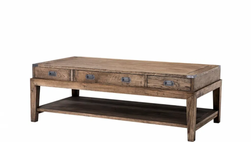 Top-Angebot Casa Padrino Luxus Art Deco Designer Eichenholz Couchtisch - Wohnzimmer Salon Tisch - Luxus Hotel Tisch